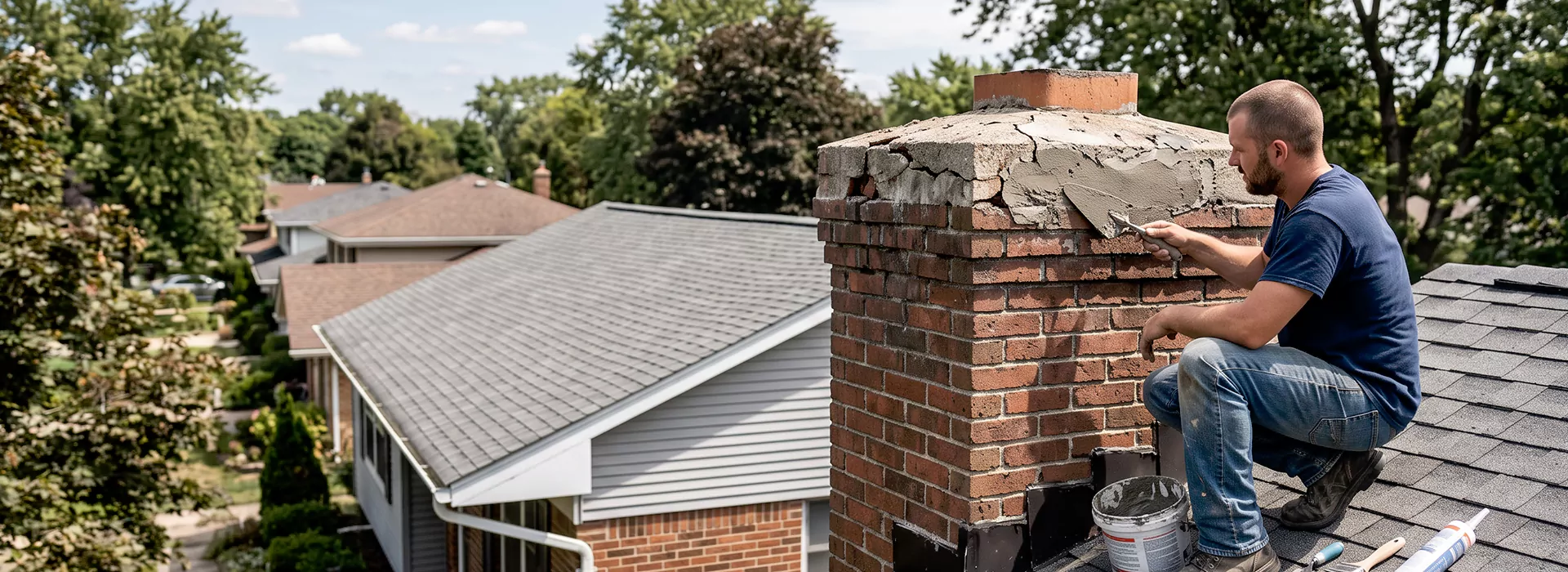 Chimney Crown Repair Norwalk, CA