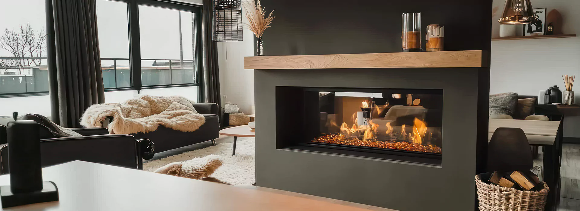 Classic Fireplace Design in Norwalk, CA