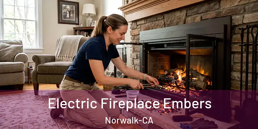  Electric Fireplace Embers Norwalk-CA