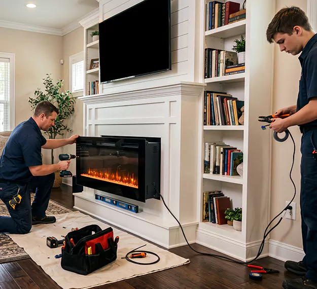Certified Electric Fireplace Installation Company: Your Local Electric Fireplace Contractors in Norwalk, CA!