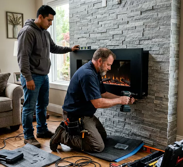 Certified Floating Fireplace Installation Company: Your Local Floating Mantel Installer in Norwalk, CA