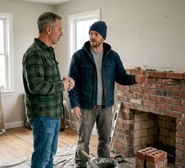 Why Norwalk Homeowners Choose Our Brick Fireplace Installation Team?