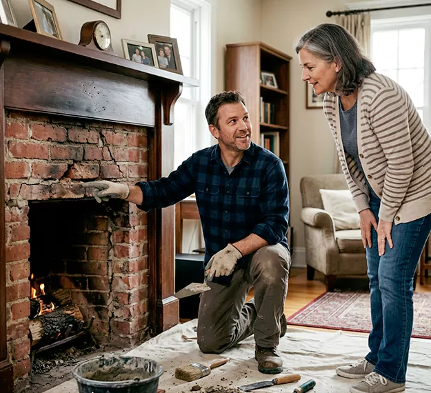 Why Norwalk Homeowners Choose Our Brick Fireplace Repair Team?