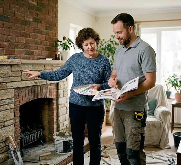 Why Norwalk Homeowners Choose Our Fireplace Makeover Team?