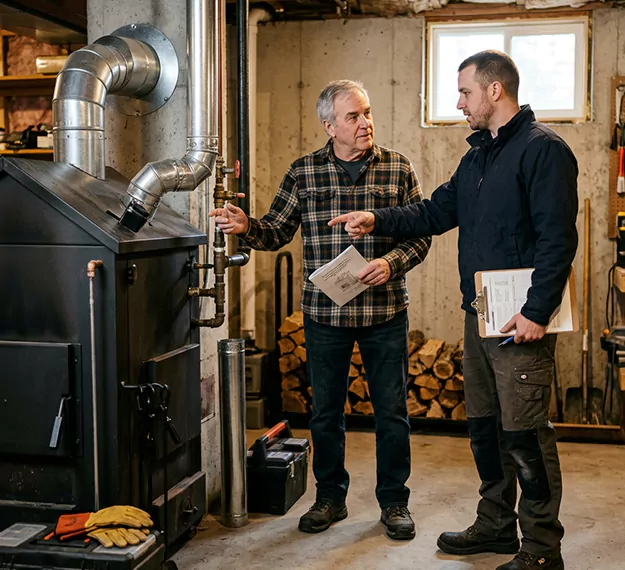 Why Norwalk Homeowners Choose Our Wood Furnace Installation Team?