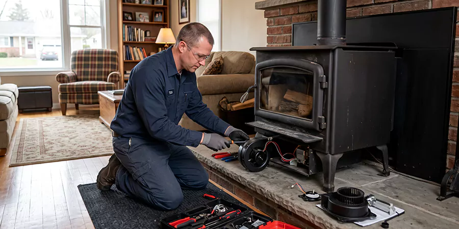Wood Stove and Gas Fireplace Fan Repair Norwalk