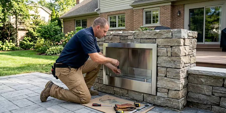 Outdoor Ethanol Fireplace Installation Norwalk