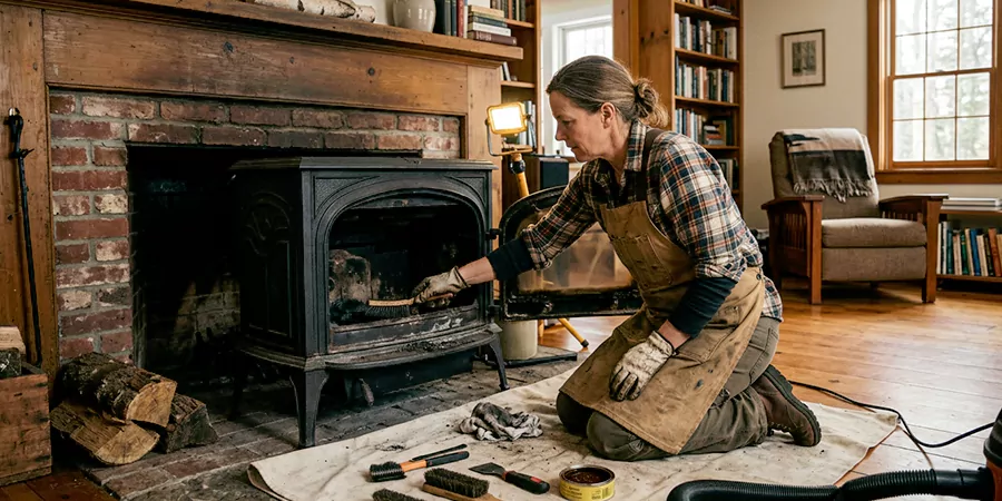 Wood Stove Restoration Norwalk