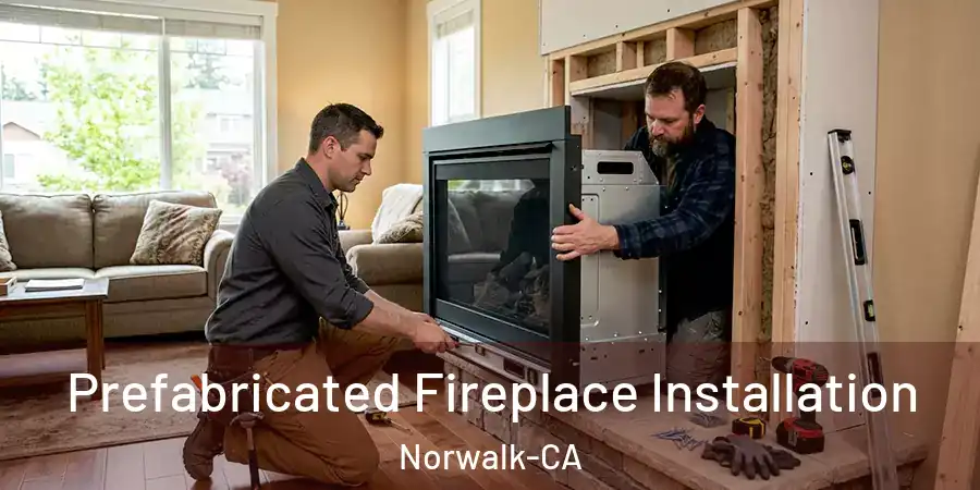  Prefabricated Fireplace Installation Norwalk-CA